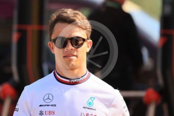 World © Octane Photographic Ltd. Formula 1 – French Grand Prix - Paul Ricard - Le Castellet. Friday 22nd July 2022 Paddock. Mercedes-AMG Petronas F1 Team F1 W13 Reserve driver – Nyck de Vries.