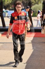 World © Octane Photographic Ltd. Formula 1 – French Grand Prix - Paul Ricard - Le Castellet. Friday 22nd July 2022 Paddock. Scuderia Ferrari Team Principal, Mattia Binotto