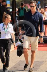 World © Octane Photographic Ltd. Formula 1 – French Grand Prix - Paul Ricard - Le Castellet. Friday 22nd July 2022 Paddock. Mercedes-AMG Petronas F1 Team and Team Principal and CEO - Toto Wolff