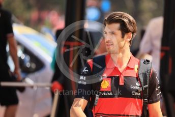 World © Octane Photographic Ltd. Formula 1 – French Grand Prix - Paul Ricard - Le Castellet. Friday 22nd July 2022 Paddock. Scuderia Ferrari F1-75 Reserve Driver – Antonio Giovinazzi.