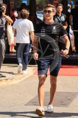 World © Octane Photographic Ltd. Formula 1 – French Grand Prix - Paul Ricard - Le Castellet. Friday 22nd July 2022 Paddock. Mercedes-AMG Petronas F1 Team F1 W13 - George Russell.