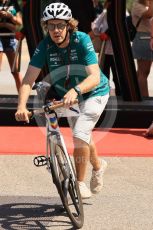 World © Octane Photographic Ltd. Formula 1 – French Grand Prix - Paul Ricard - Le Castellet. Friday 22nd July 2022 Paddock. Aston Martin Aramco Cognizant F1 Team AMR22 - Sebastian Vettel.