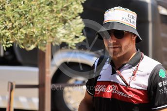 World © Octane Photographic Ltd. Formula 1 – French Grand Prix - Paul Ricard - Le Castellet. Friday 22nd July 2022 Paddock. Alfa Romeo F1 Team Orlen C42 - Valtteri Bottas.