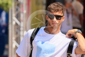 World © Octane Photographic Ltd. Formula 1 – French Grand Prix - Paul Ricard - Le Castellet. Friday 22nd July 2022 Paddock. Scuderia AlphaTauri AT03 - Pierre Gasly.