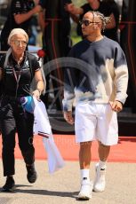 World © Octane Photographic Ltd. Formula 1 – French Grand Prix - Paul Ricard - Le Castellet. Friday 22nd July 2022 Paddock. Mercedes-AMG Petronas F1 Team F1 W13 - Lewis Hamilton.