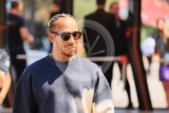 World © Octane Photographic Ltd. Formula 1 – French Grand Prix - Paul Ricard - Le Castellet. Friday 22nd July 2022 Paddock. Mercedes-AMG Petronas F1 Team F1 W13 - Lewis Hamilton.