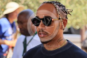 World © Octane Photographic Ltd. Formula 1 – French Grand Prix - Paul Ricard - Le Castellet. Friday 22nd July 2022 Paddock. Mercedes-AMG Petronas F1 Team F1 W13 - Lewis Hamilton.