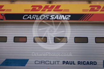 World © Octane Photographic Ltd. Formula 1 – French Grand Prix - Paul Ricard - Le Castellet. Friday 22nd July 2022 Paddock. Scuderia Ferrari F1-75 - Carlos Sainz.