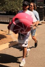 World © Octane Photographic Ltd. Formula 1 – French Grand Prix - Paul Ricard - Le Castellet. Friday 22nd July 2022 Paddock. Big pink skull artwork
