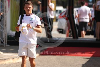 World © Octane Photographic Ltd. Formula 1 – French Grand Prix - Paul Ricard - Le Castellet. Friday 22nd July 2022 Paddock. Mercedes-AMG Petronas F1 Team F1 W13 Reserve driver – Nyck de Vries.