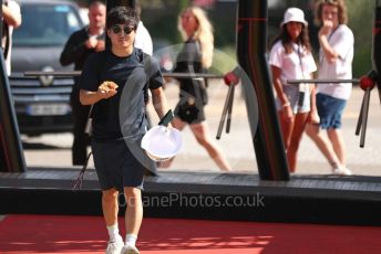World © Octane Photographic Ltd. Formula 1 – French Grand Prix - Paul Ricard - Le Castellet. Friday 22nd July 2022 Paddock. Scuderia AlphaTauri AT03 - Yuki Tsunoda.