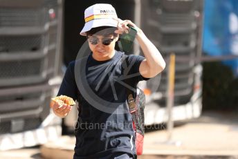 World © Octane Photographic Ltd. Formula 1 – French Grand Prix - Paul Ricard - Le Castellet. Friday 22nd July 2022 Paddock. Scuderia AlphaTauri AT03 - Yuki Tsunoda.