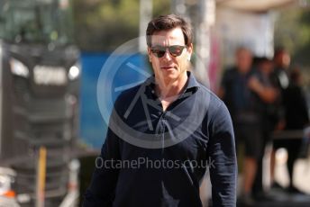 World © Octane Photographic Ltd. Formula 1 – French Grand Prix - Paul Ricard - Le Castellet. Friday 22nd July 2022 Paddock. Mercedes-AMG Petronas F1 Team and Team Principal and CEO - Toto Wolff