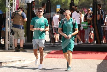World © Octane Photographic Ltd. Formula 1 – French Grand Prix - Paul Ricard - Le Castellet. Friday 22nd July 2022 Paddock. Aston Martin Aramco Cognizant F1 Team AMR22 - Lance Stroll.