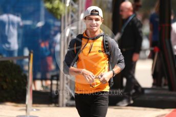 World © Octane Photographic Ltd. Formula 1 – French Grand Prix - Paul Ricard - Le Castellet. Friday 22nd July 2022 Paddock. McLaren F1 Team MCL36 - Lando Norris.