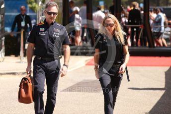 World © Octane Photographic Ltd. Formula 1 – French Grand Prix - Paul Ricard - Le Castellet. Friday 22nd July 2022 Paddock. Oracle Red Bull Racing Team Principal - Christian Horner