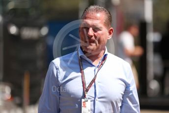 World © Octane Photographic Ltd. Formula 1 – French Grand Prix - Paul Ricard - Le Castellet. Friday 22nd July 2022 Paddock. Jos Verstappen.