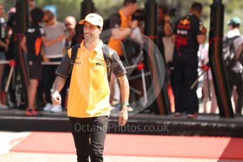 World © Octane Photographic Ltd. Formula 1 – French Grand Prix - Paul Ricard - Le Castellet. Friday 22nd July 2022 Paddock. McLaren F1 Team MCL36 - Daniel Ricciardo.
