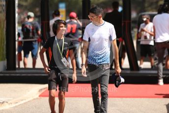 World © Octane Photographic Ltd. Formula 1 – French Grand Prix - Paul Ricard - Le Castellet. Friday 22nd July 2022 Paddock. BWT Alpine F1 Team A522 - Esteban Ocon.