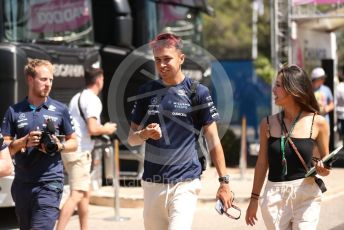World © Octane Photographic Ltd. Formula 1 – French Grand Prix - Paul Ricard - Le Castellet. Friday 22nd July 2022 Paddock. Williams Racing FW44 - Alex Albon.