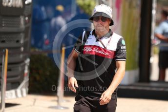 World © Octane Photographic Ltd. Formula 1 – French Grand Prix - Paul Ricard - Le Castellet. Friday 22nd July 2022 Paddock. Alfa Romeo F1 Team Orlen C42 - Valtteri Bottas.