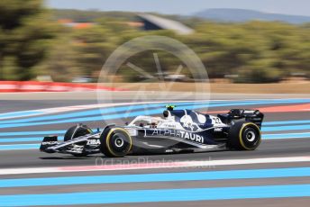 World © Octane Photographic Ltd. Formula 1 – French Grand Prix - Paul Ricard. Friday 22nd July 2022. Practice 1. Scuderia AlphaTauri AT03 - Yuki Tsunoda.