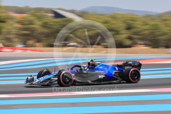 World © Octane Photographic Ltd. Formula 1 – French Grand Prix - Paul Ricard. Friday 22nd July 2022. Practice 1. Williams Racing FW44 - Nicholas Latifi.