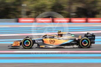 World © Octane Photographic Ltd. Formula 1 – French Grand Prix - Paul Ricard. Friday 22nd July 2022. Practice 1. McLaren F1 Team MCL36 - Lando Norris.