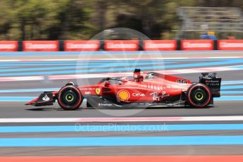 World © Octane Photographic Ltd. Formula 1 – French Grand Prix - Paul Ricard. Friday 22nd July 2022. Practice 1. Scuderia Ferrari F1-75 - Charles Leclerc.