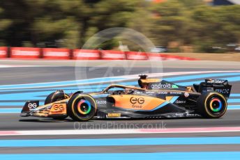 World © Octane Photographic Ltd. Formula 1 – French Grand Prix - Paul Ricard. Friday 22nd July 2022. Practice 1. McLaren F1 Team MCL36 - Daniel Ricciardo.