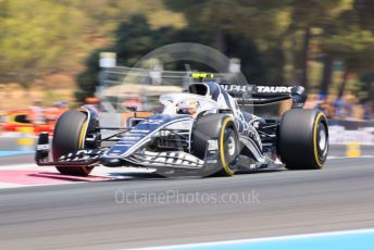 World © Octane Photographic Ltd. Formula 1 – French Grand Prix - Paul Ricard. Friday 22nd July 2022. Practice 1. Scuderia AlphaTauri AT03 - Yuki Tsunoda.