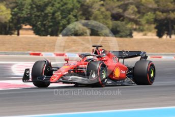 World © Octane Photographic Ltd. Formula 1 – French Grand Prix - Paul Ricard. Friday 22nd July 2022. Practice 1. Scuderia Ferrari F1-75 - Charles Leclerc.