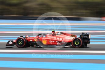 World © Octane Photographic Ltd. Formula 1 – French Grand Prix - Paul Ricard. Friday 22nd July 2022. Practice 1. Scuderia Ferrari F1-75 - Carlos Sainz.