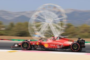 World © Octane Photographic Ltd. Formula 1 – French Grand Prix - Paul Ricard. Friday 22nd July 2022. Practice 1. Scuderia Ferrari F1-75 - Carlos Sainz.