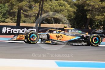 World © Octane Photographic Ltd. Formula 1 – French Grand Prix - Paul Ricard. Friday 22nd July 2022. Practice 1. McLaren F1 Team MCL36 - Lando Norris.