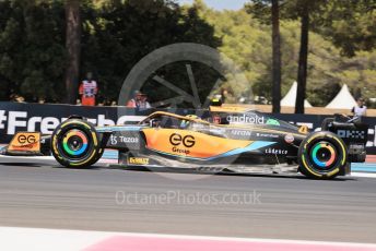 World © Octane Photographic Ltd. Formula 1 – French Grand Prix - Paul Ricard. Friday 22nd July 2022. Practice 1. McLaren F1 Team MCL36 - Lando Norris.