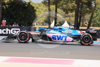 World © Octane Photographic Ltd. Formula 1 – French Grand Prix - Paul Ricard. Friday 22nd July 2022. Practice 1. BWT Alpine F1 Team A522 - Fernando Alonso.