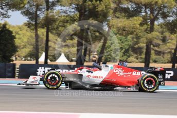 World © Octane Photographic Ltd. Formula 1 – French Grand Prix - Paul Ricard. Friday 22nd July 2022. Practice 1. Alfa Romeo F1 Team Orlen C42 – Reserve driver - Robert Kubica.