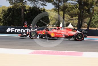 World © Octane Photographic Ltd. Formula 1 – French Grand Prix - Paul Ricard. Friday 22nd July 2022. Practice 1. Scuderia Ferrari F1-75 - Carlos Sainz.