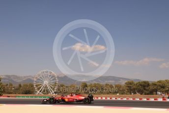 World © Octane Photographic Ltd. Formula 1 – French Grand Prix - Paul Ricard. Friday 22nd July 2022. Practice 1. Scuderia Ferrari F1-75 - Carlos Sainz.