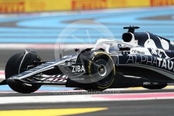 World © Octane Photographic Ltd. Formula 1 – French Grand Prix - Paul Ricard. Friday 22nd July 2022. Practice 1. Scuderia AlphaTauri AT03 - Pierre Gasly.