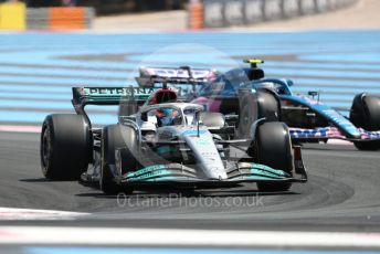 World © Octane Photographic Ltd. Formula 1 – British Grand Prix - Silverstone. French Grand Prix - Paul Ricard. Friday 22nd July 2022. Practice 1. Mercedes-AMG Petronas F1 Team F1 W13 - George Russell.