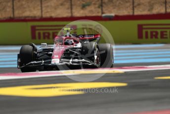 World © Octane Photographic Ltd. Formula 1 – French Grand Prix - Paul Ricard. Friday 22nd July 2022. Practice 1. Alfa Romeo F1 Team Orlen C42 - Guanyu Zhou.