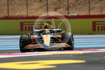 World © Octane Photographic Ltd. Formula 1 – French Grand Prix - Paul Ricard. Friday 22nd July 2022. Practice 1. McLaren F1 Team MCL36 - Lando Norris.