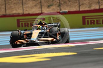 World © Octane Photographic Ltd. Formula 1 – French Grand Prix - Paul Ricard. Friday 22nd July 2022. Practice 1. McLaren F1 Team MCL36 - Lando Norris.