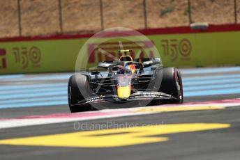 World © Octane Photographic Ltd. Formula 1 – French Grand Prix - Paul Ricard. Friday 22nd July 2022. Practice 1. Oracle Red Bull Racing RB18 – Sergio Perez.