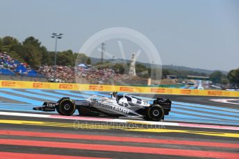 World © Octane Photographic Ltd. Formula 1 – French Grand Prix - Paul Ricard. Friday 22nd July 2022. Practice 1. Scuderia AlphaTauri AT03 - Yuki Tsunoda.