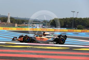 World © Octane Photographic Ltd. Formula 1 – French Grand Prix - Paul Ricard. Friday 22nd July 2022. Practice 1. McLaren F1 Team MCL36 - Daniel Ricciardo.