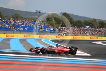 World © Octane Photographic Ltd. Formula 1 – French Grand Prix - Paul Ricard. Friday 22nd July 2022. Practice 1. Scuderia Ferrari F1-75 - Charles Leclerc.