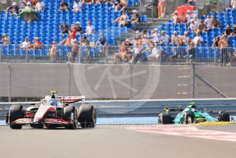 World © Octane Photographic Ltd. Formula 1 – French Grand Prix - Paul Ricard. Friday 22nd July 2022. Practice 2. Haas F1 Team VF-22 - Mick Schumacher.